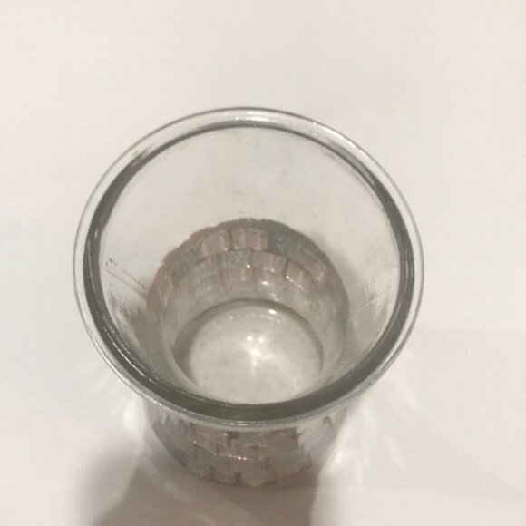 🪞✨ Iridescent Silver & Grey Mosaic Glass Toothbrush Holder - Picture 2 of 8